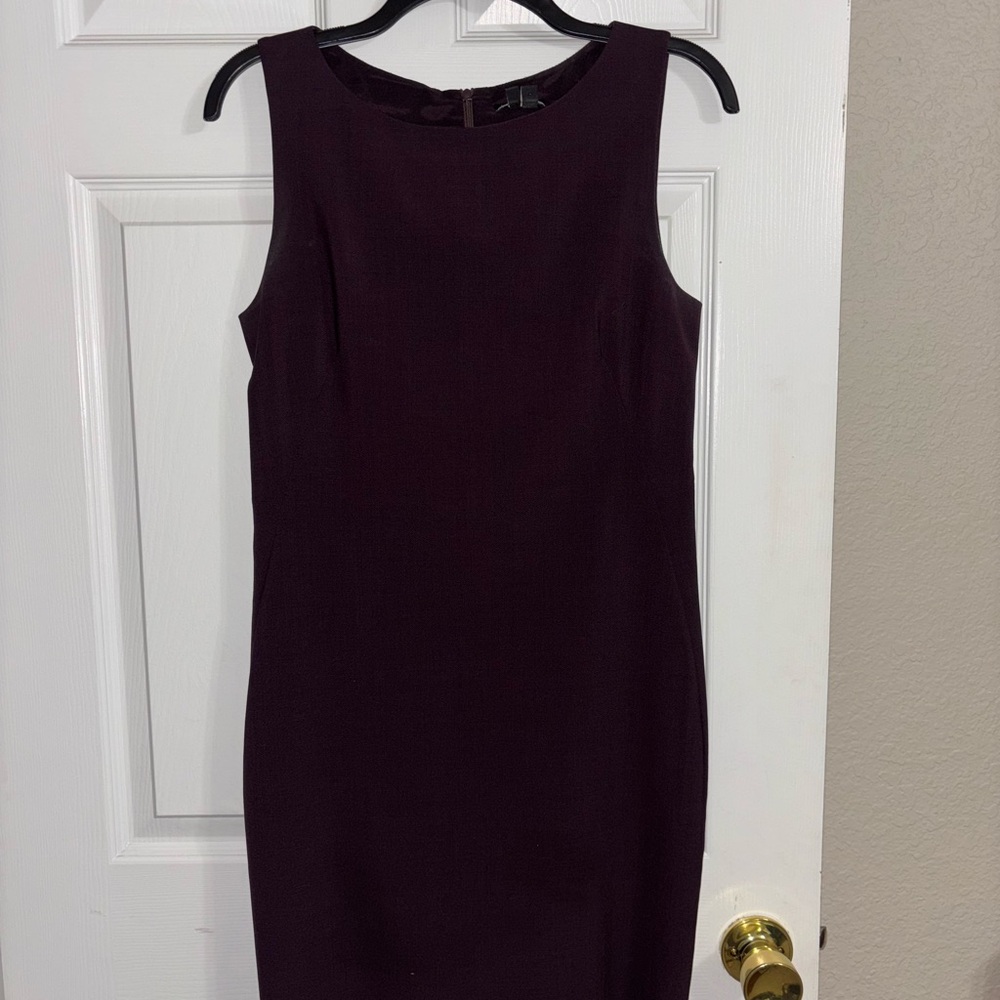 Theory Deep Purple Midi Dress